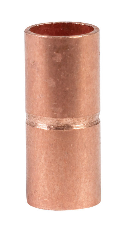 NIBCO - NIBCO 1/8 in. Sweat X 1/8 in. D Sweat Copper Coupling 1 pk