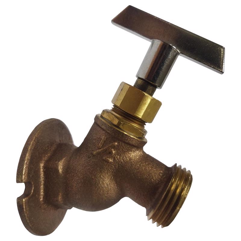 HOMEWERKS - Homewerks 1/2 in. FIP X 3/4 in. MHT Brass Sillcock Valve [VSCKEYB3]