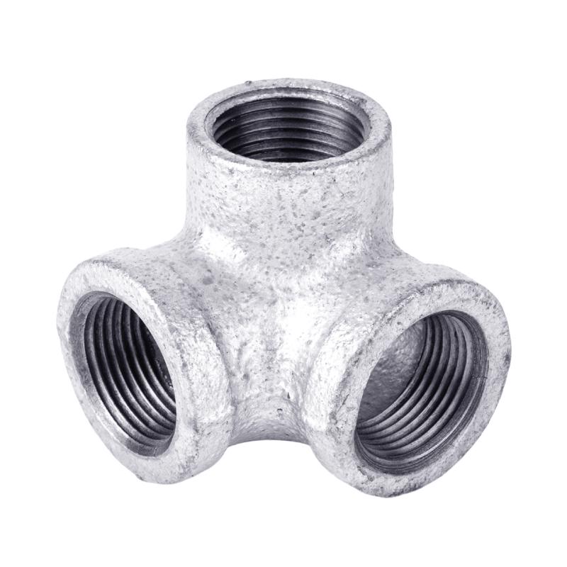 B & K - STZ Industries 1/2 in. FIP each X 1/2 in. D FIP 1/2 in. D FIP Galvanized Malleable Iron Side Out Elb