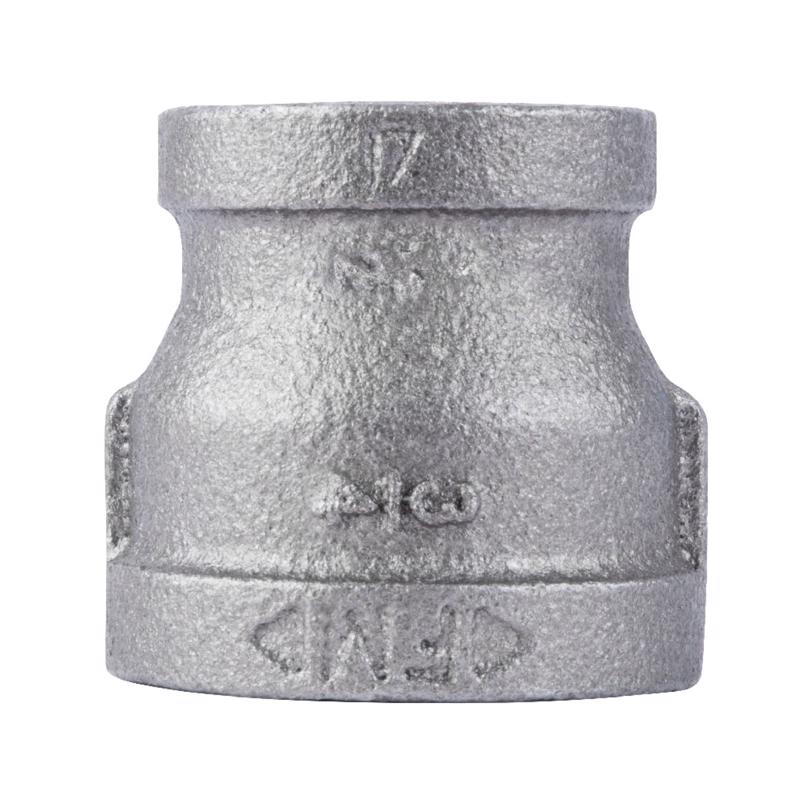 B & K - STZ Industries 1-1/4 in. FIP each X 3/4 in. D FIP Galvanized Malleable Iron Reducing Coupling