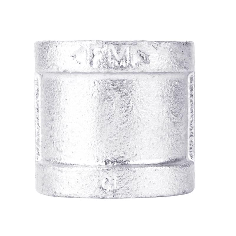 B & K - STZ Industries 2-1/2 in. FIP each X 2-1/2 in. D FIP Galvanized Malleable Iron Coupling