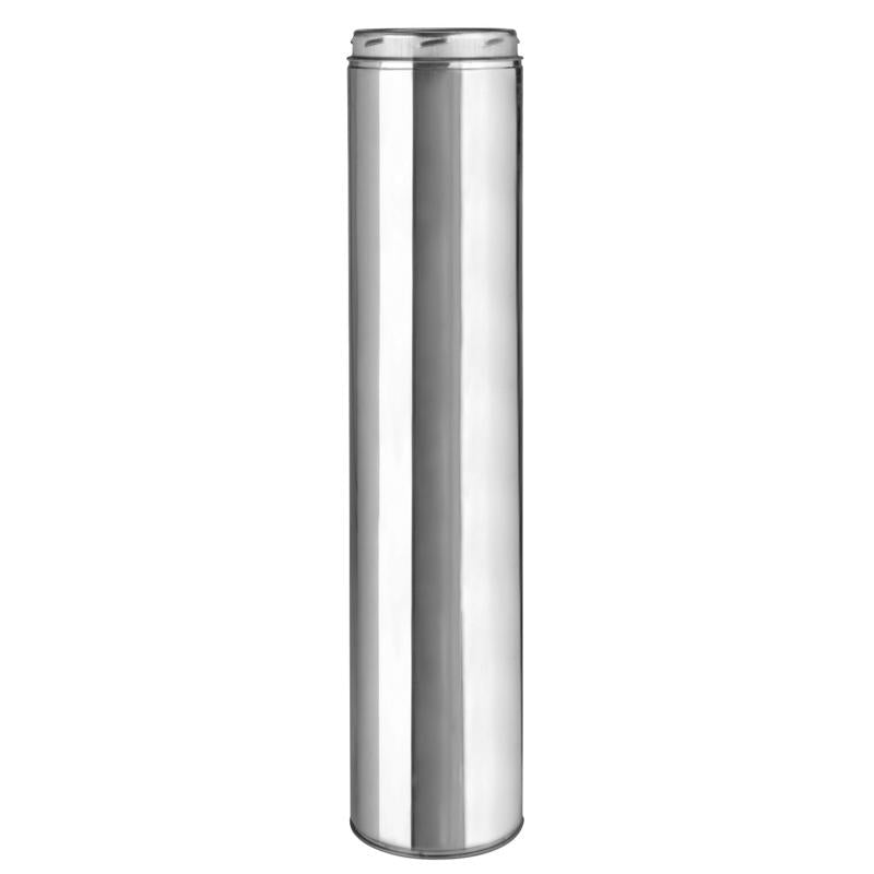 SELKIRK - Selkirk 6 in. D X 36 in. L Stainless Steel Chimney Pipe