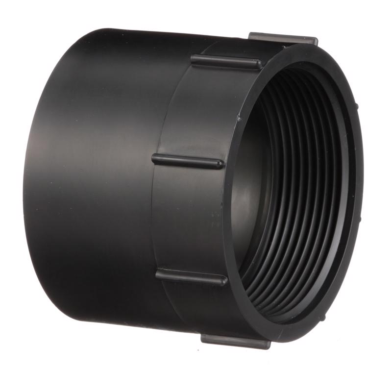 CHARLOTTE PIPE - Charlotte Pipe 3 in. Hub X 3 in. D FPT ABS Adapter
