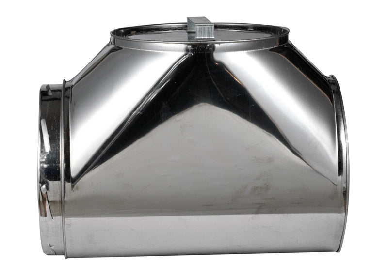 SELKIRK - Selkirk Sure Temp 14.75 in. X 8 in. X 8 in. Stainless Steel Vent Tee with Cap