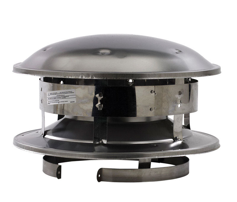 SELKIRK - Selkirk 8 in. D Stainless Steel Chimney Cap