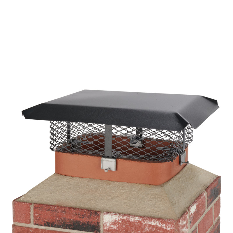 HY-C - HY-C Shelter Powder Coated Steel Chimney Cover [SCADJ-L-C]