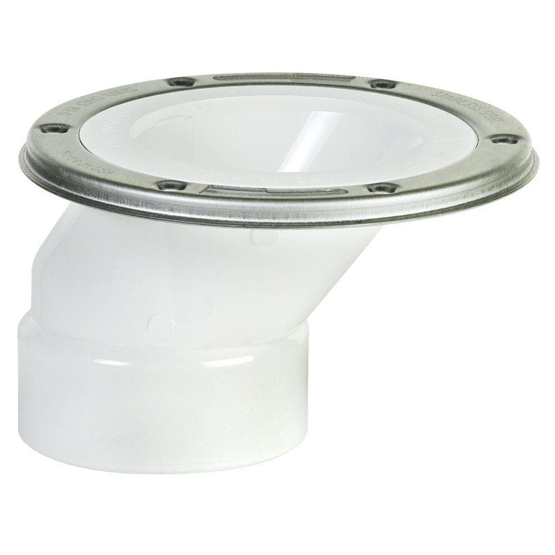 SIOUX CHIEF - Sioux Chief FullFlush PVC Offset Closet Flange N/A in.