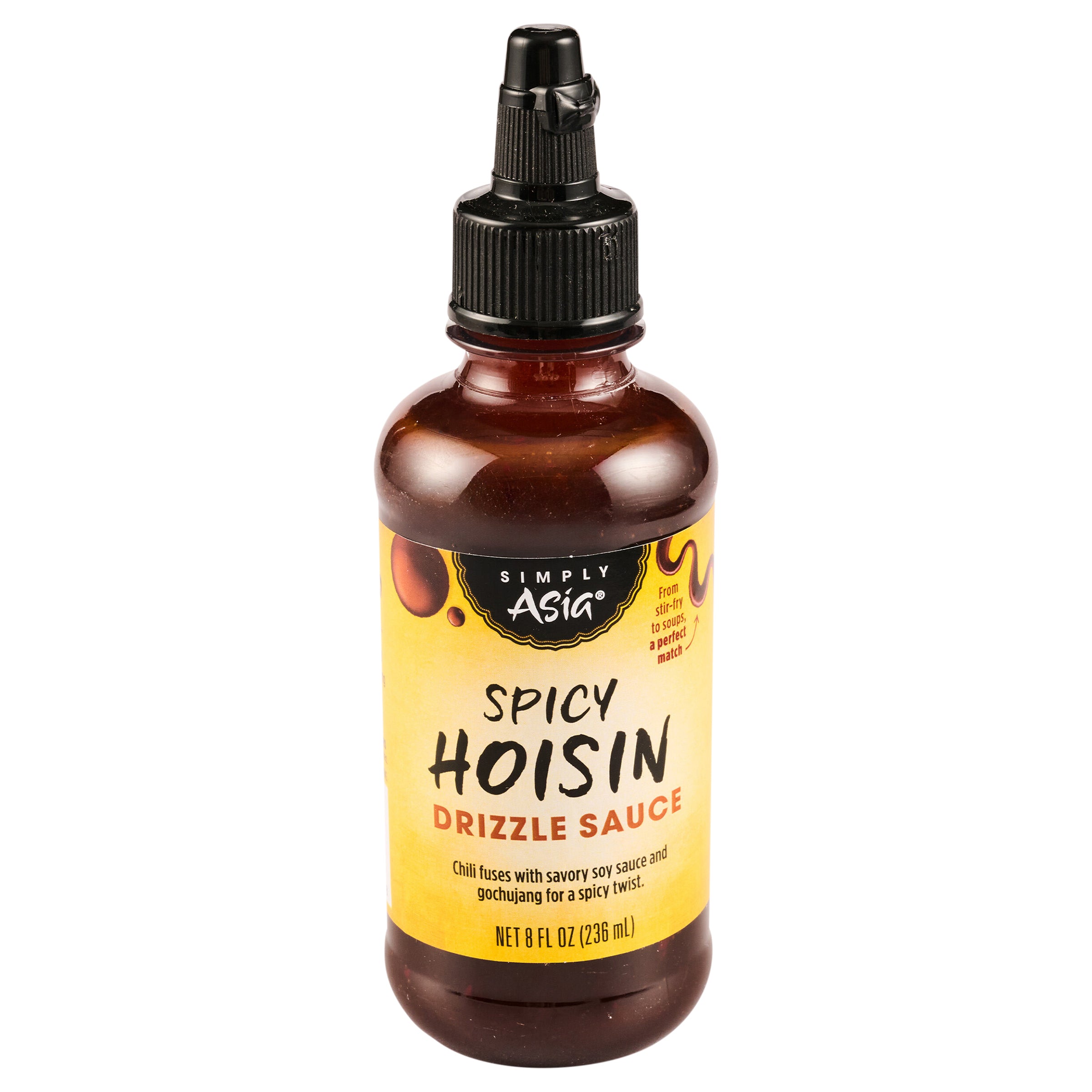 Simply Asia Spicy Hoisin Drizzle Sauce, 8 oz - Case of 6