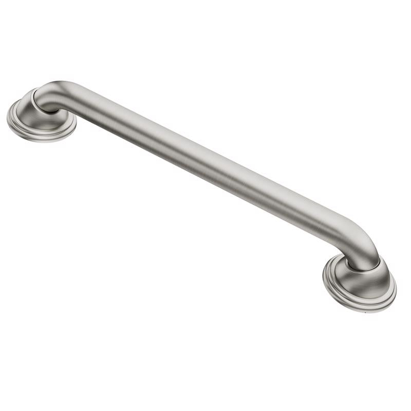 MOEN - Moen Home Care 16 in. L ADA Compliant Brushed Nickel Stainless Steel Grab Bar