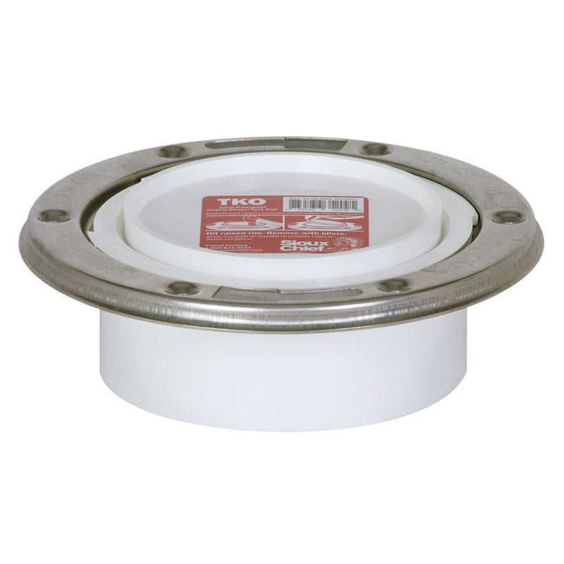 SIOUX CHIEF - Sioux Chief TKO PVC Closet Flange [886-4PTM]