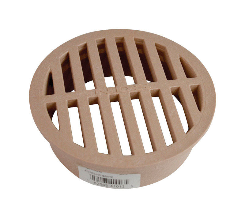 NDS - NDS 4 in. Sand Round Polyethylene Drain Grate