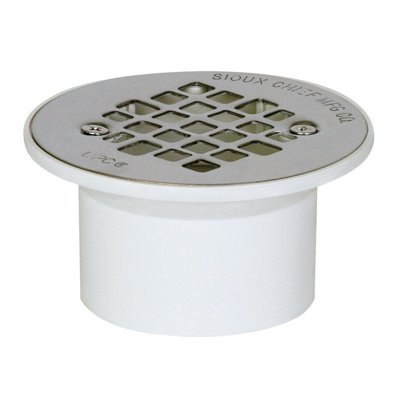 SIOUX CHIEF - Sioux Chief 2 or 3 in. D PVC General Purpose Floor Drain [840-2PPK]