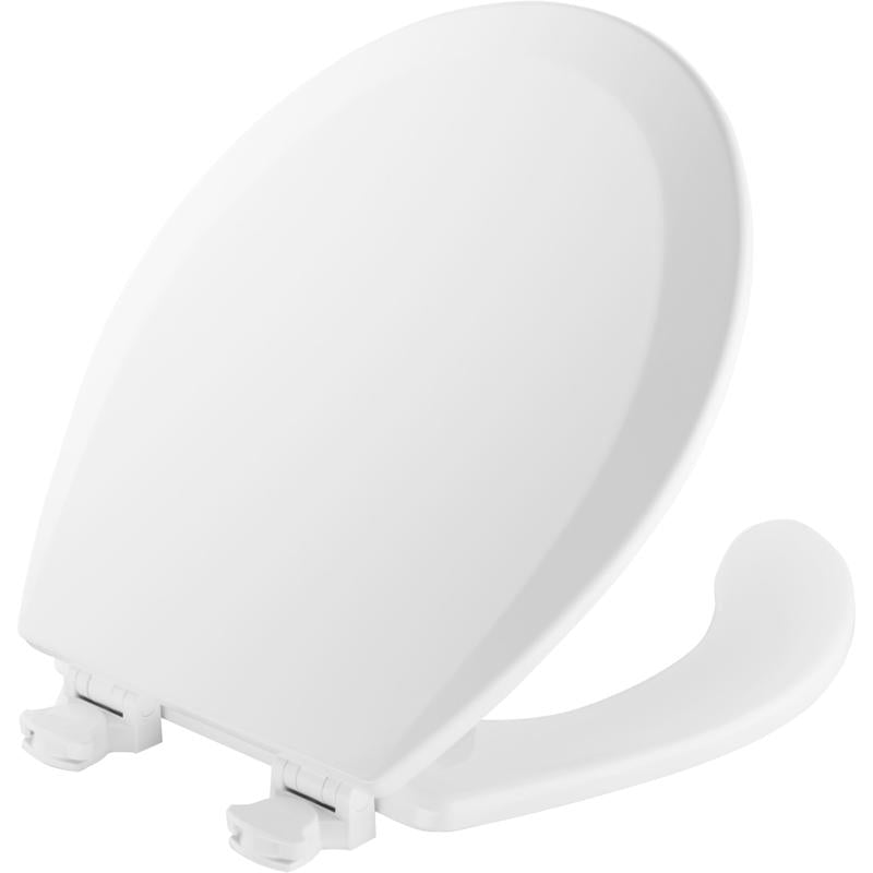 MAYFAIR BY BEMIS - Mayfair by Bemis Round White Enameled Wood Toilet Seat [440-000]