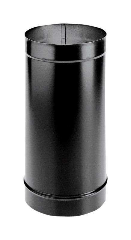 DURAVENT - DuraVent DuraBlack 6 in. D X 24 in. L Galvanized Steel Stove Pipe