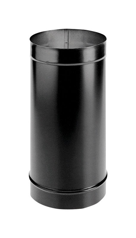 DURAVENT - DuraVent DuraBlack 6 in. D X 48 in. L Galvanized Steel Stove Pipe