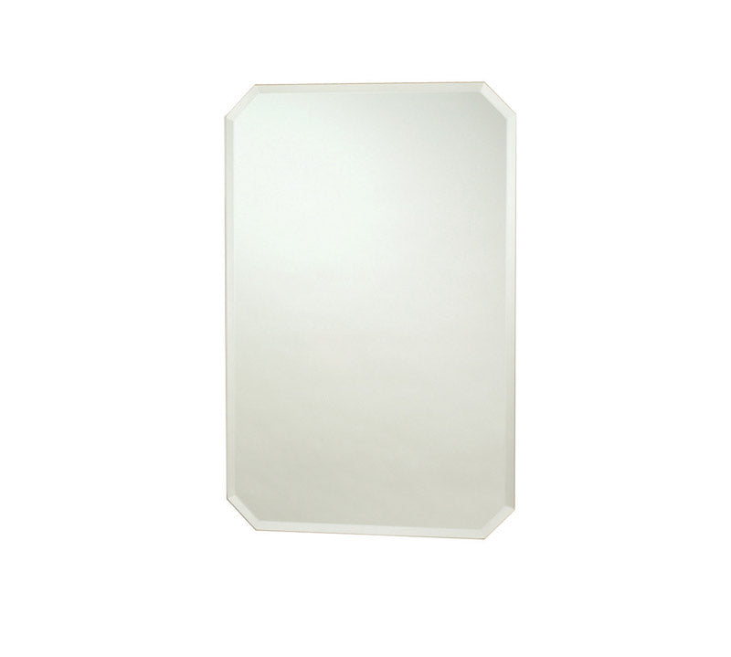 ZENITH METAL - Zenith Products 24 in. H X 16 in. W X 4-1/2 in. D Octagon Medicine Cabinet/Mirror