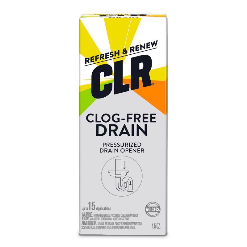 CLR - CLR Compressed Gas Drain Opener 4.5 oz