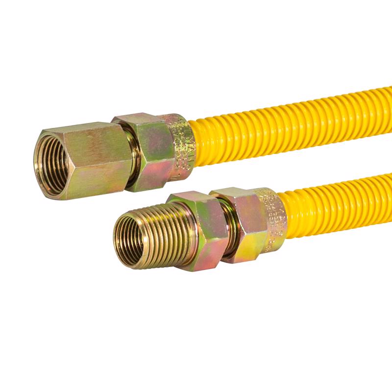 EASTMAN - Eastman ProCoat 1/2 in. 1/2 in. D Stainless Steel Connector 24 in. L [10YE515024]