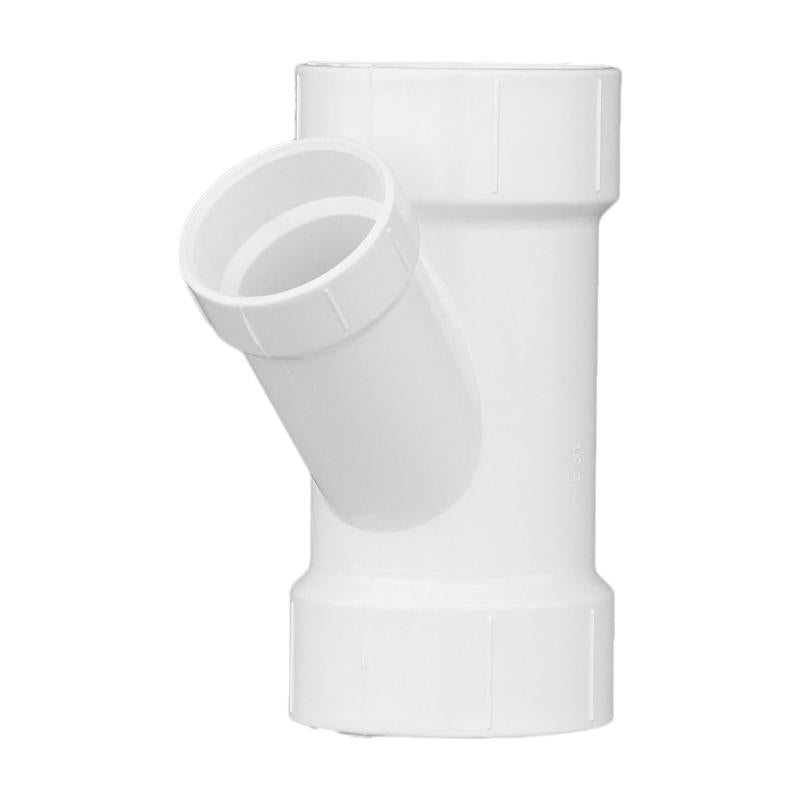 CHARLOTTE PIPE - Charlotte Pipe Schedule 40 3 in. Hub X 3 in. D Hub PVC Reducing Wye 1 pk [PVC06011400]