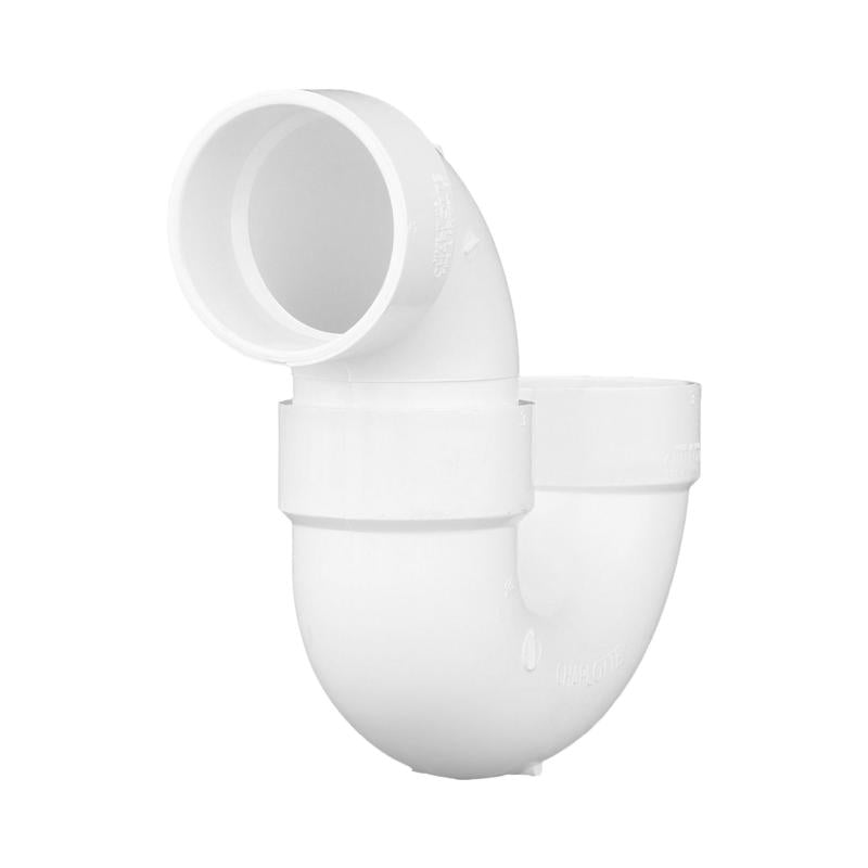 CHARLOTTE PIPE - Charlotte Pipe Schedule 40 3 in. Hub X 3 in. D Hub PVC P-Trap 1 pk
