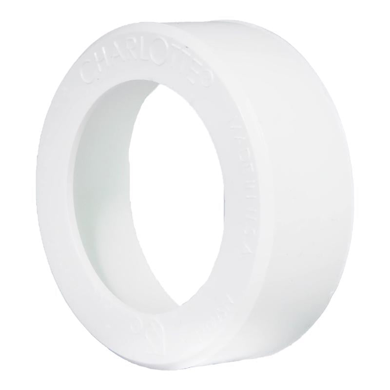 CHARLOTTE PIPE - Charlotte Pipe 6 in. Spigot X 4 in. D Hub PVC Flush Bushing 1 pk
