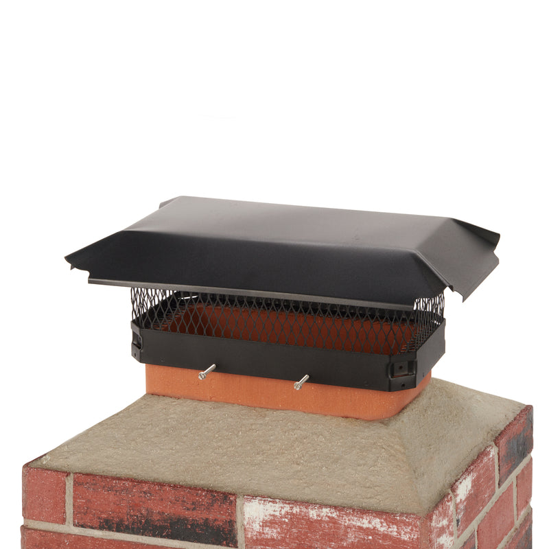 HY-C - HY-C Draft King various in. Powder Coated Steel Chimney Cap