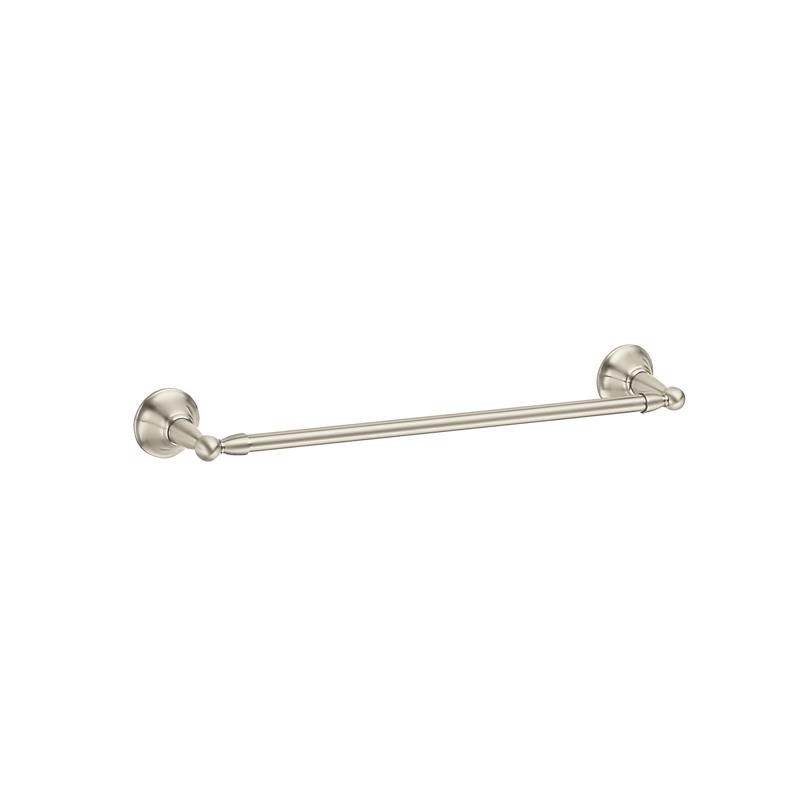 MOEN - Moen Sage Brushed Nickel Towel Bar 18 in. L Brass