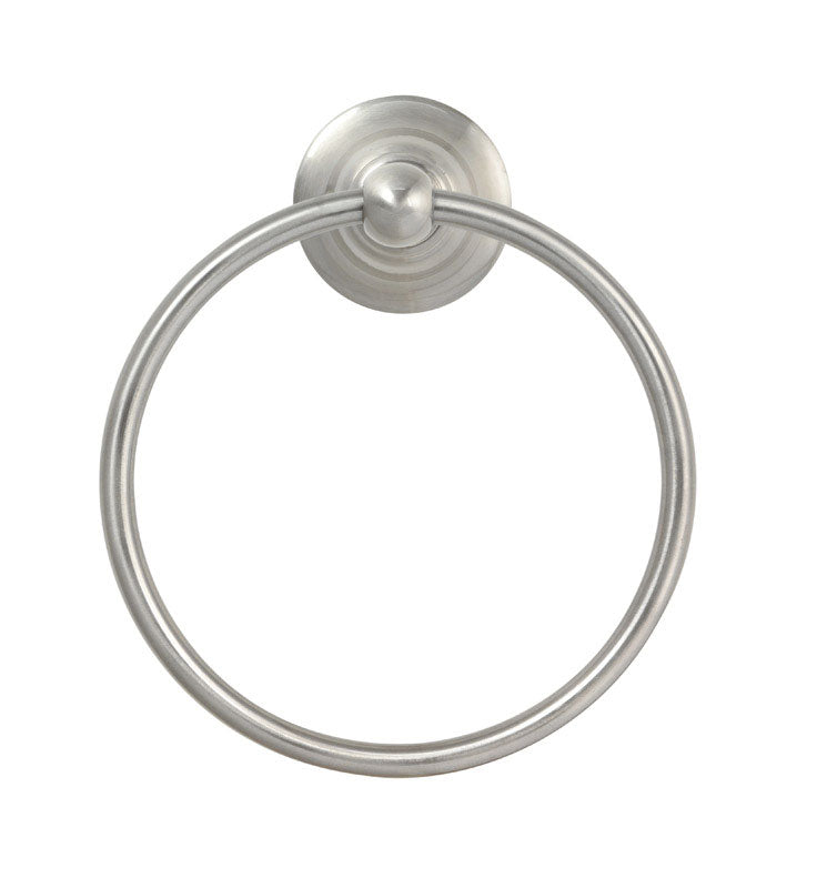 MOEN - Moen Sage Brushed Nickel Towel Ring Brass