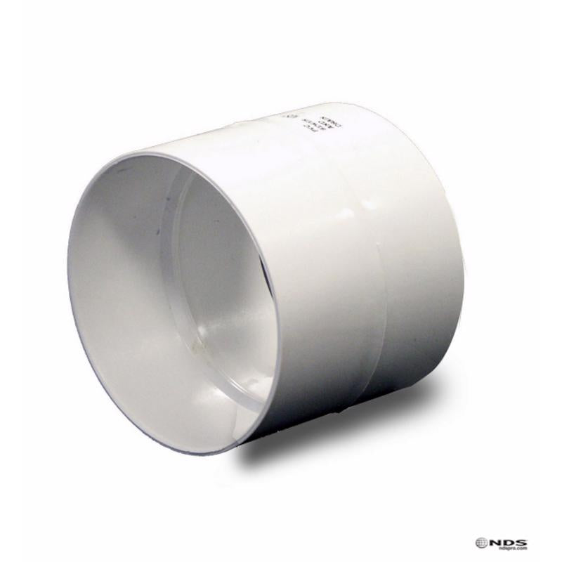 PLASTIC TRENDS - NDS Schedule 35 3 in. Hub each X 3 in. D Hub PVC Coupling 1 pk