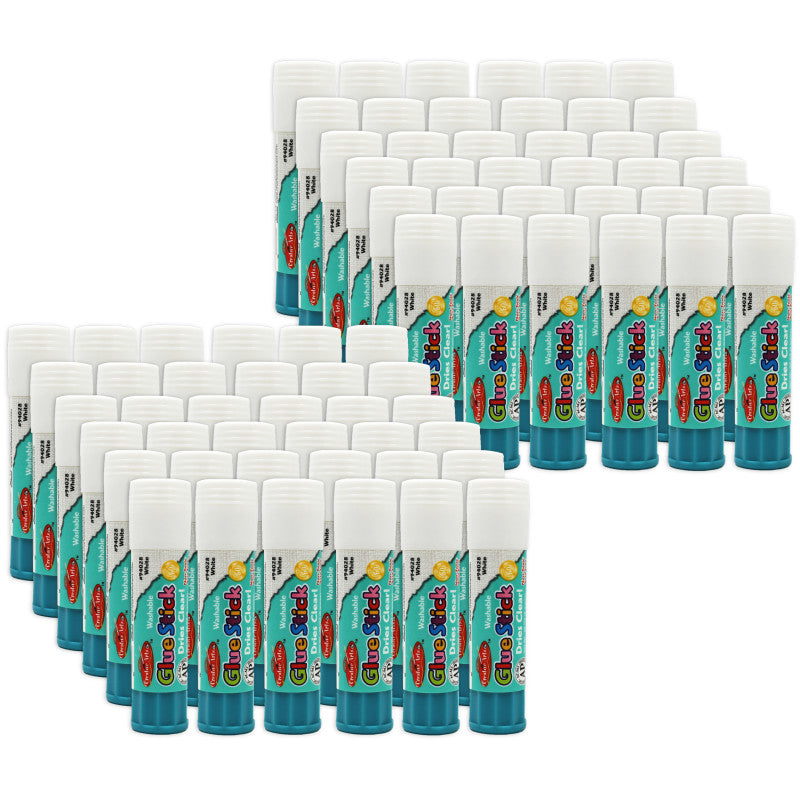 CHARLES LEONARD - Economy Glue Stick .28 oz., Clear, Pack of 72