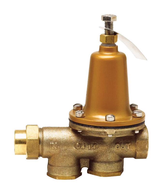 WATTS - Watts 1/2 in. Female Threaded Union Brass Water Pressure Reducing Valve 1/2 in. FNPT 1 pk