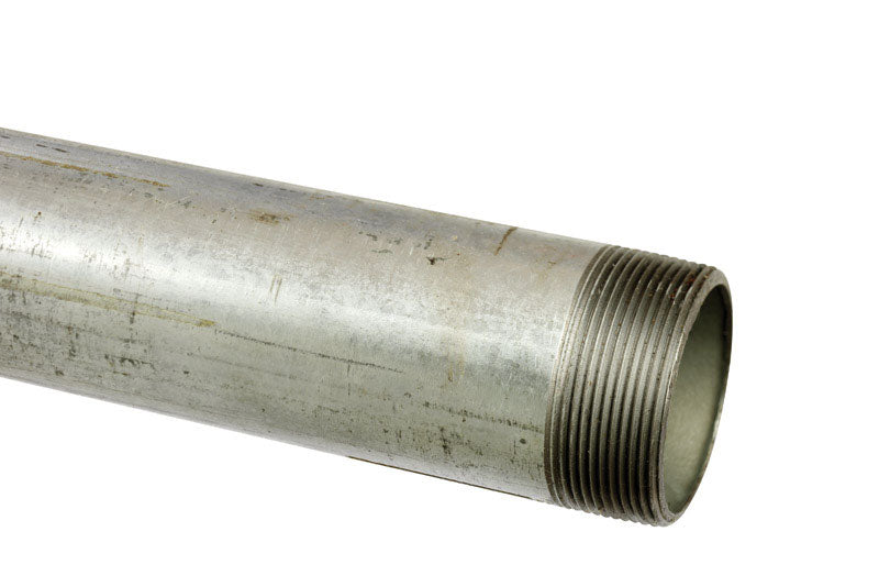 B&K MUELLER - B&K Mueller 2 in. D X 60 in. L Galvanized Steel Pre-Cut Pipe