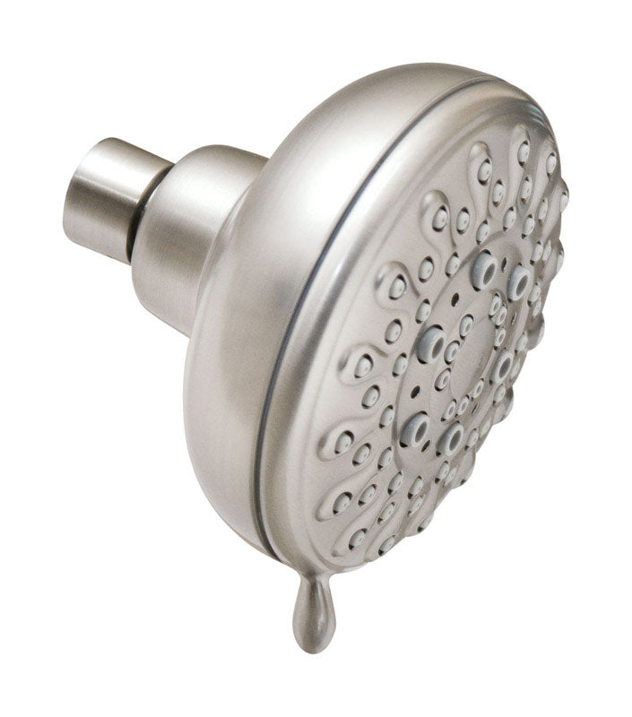 MOEN - Moen Banbury Brushed Nickel 5 settings Wallmount Showerhead 1.75 gpm - Case of 4