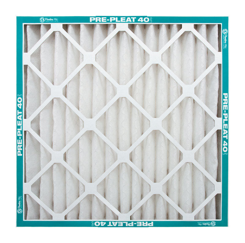 PRECISIONAIRE - AAF Flanders Pre-Pleat 20 in. W X 24 in. H X 2 in. D Synthetic 8 MERV Pleated Air Filter 1 pk - Case of 12