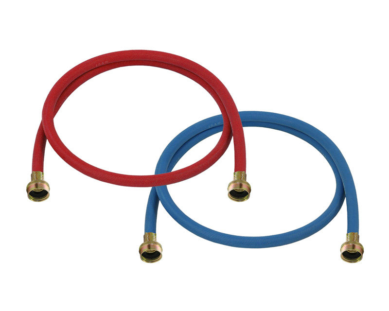 ULTRA DYNAMIC PRODUCTS - Ultra Dynamic Products Rubber Washing Machine Hose 3/8 in. D X 6 ft. L