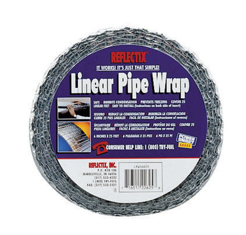 REFLECTIX - Reflectix 24.5 in. X 25 ft. L Aluminum Pipe Wrap [SPW0202524]