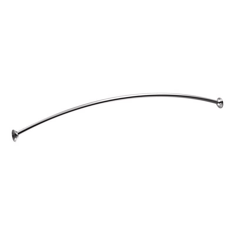 MOEN - Moen Adjustable Curved Shower Rod 72 in. L Chrome