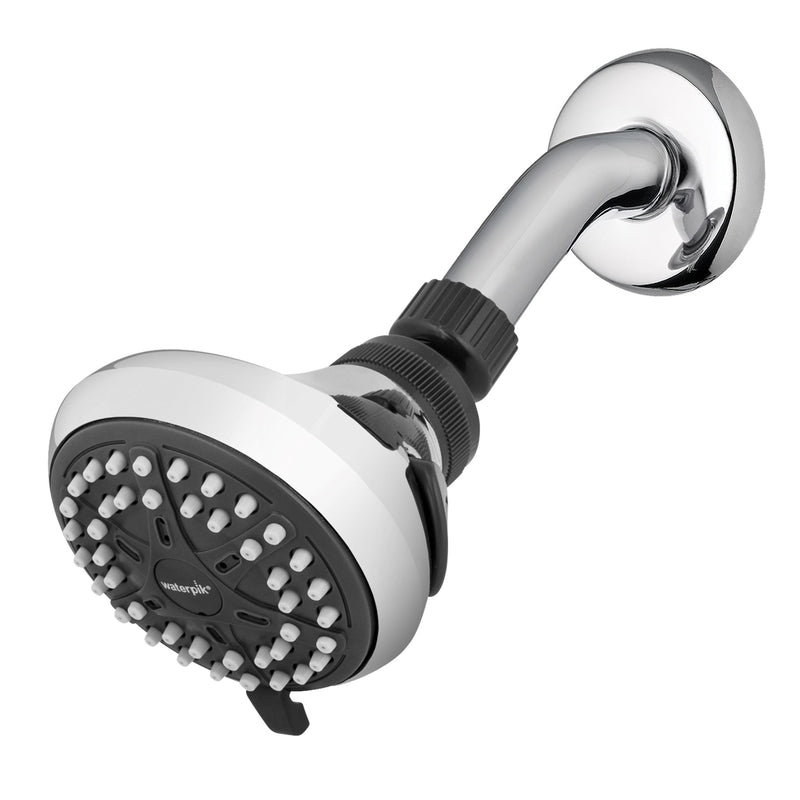 WATERPIK - Waterpik EcoFlow Chrome 4 settings Showerhead 1.6 gpm