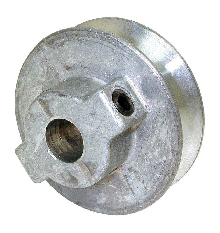 DIAL - Dial Silver Steel Fixed Motor Pulley [6244]