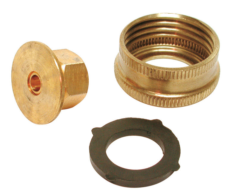 DIAL - Dial 1/4 in. H Yellow Brass Garden Hose Adaptor