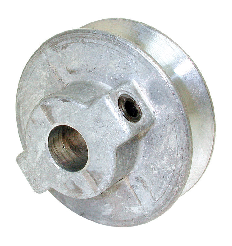 DIAL - Dial 2-1/4 in. D Silver Zinc Fixed Motor Pulley