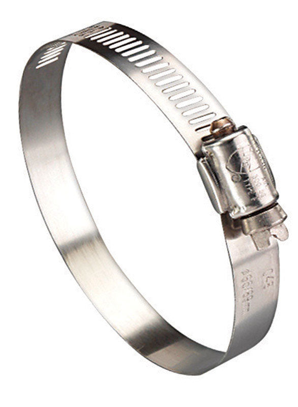 IDEAL - Ideal Hy Gear 1/2 in to 1-1/16 in. SAE 10 Silver Hose Clamp Stainless Steel Marine - Case of 10