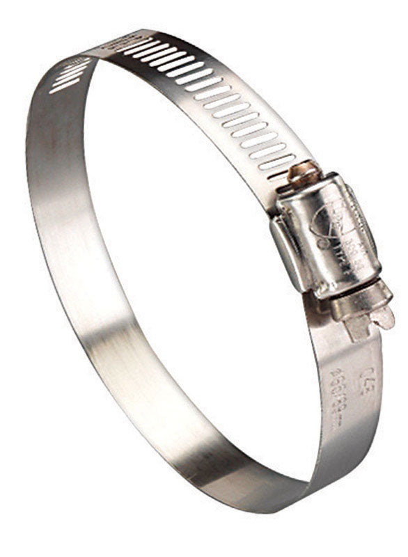 IDEAL - Ideal Hy Gear 11/16 in to 1-1/2 in. SAE 16 Silver Hose Clamp Stainless Steel Marine - Case of 10 [620P16551]