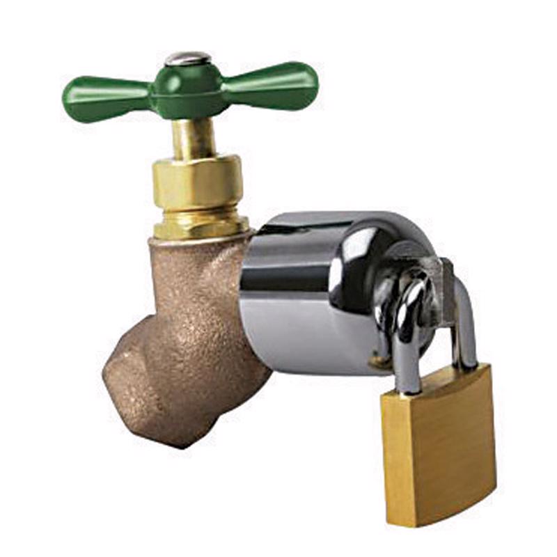 CONSERVCO - Conservco 3/4 in. Hose MPT Anti-Siphon Brass Hose Bibb Lock