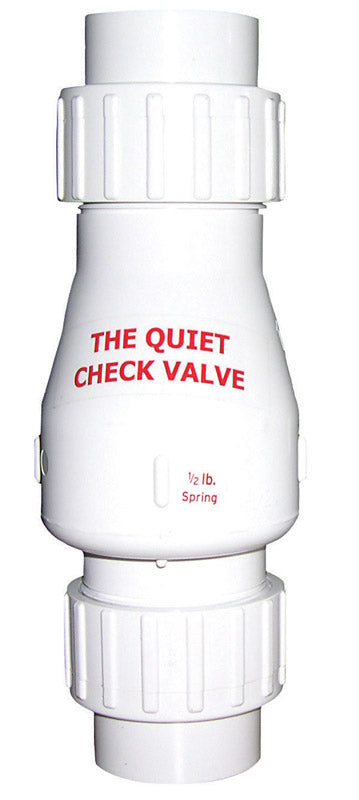 MAGIC PLASTICS - Magic Plastics 2 in. D Slip PVC Quiet Check Valve