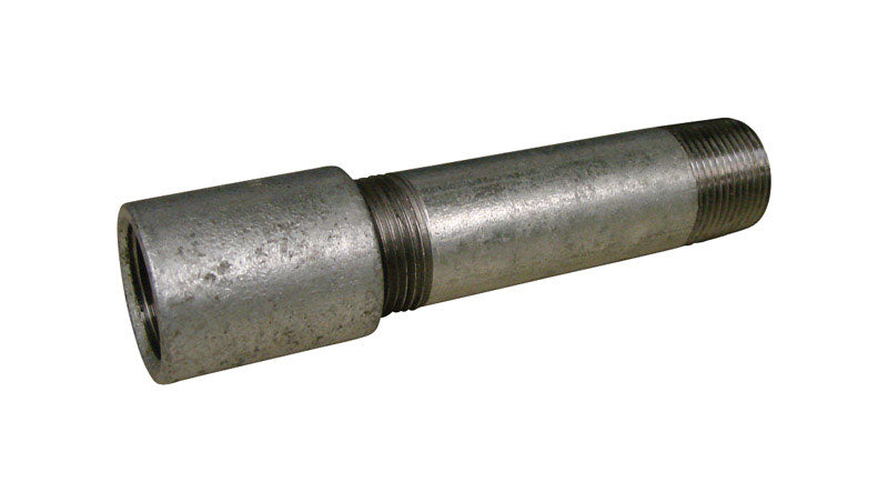 STZ INDUSTRIES - STZ Industries 3/4 in. MPT Galvanized Steel 4 in. L Nipple with Coupling