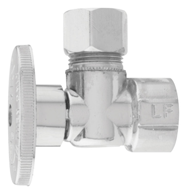 KEENEY - Keeney 1/2 in. FIP in. X 1/2 in. Brass Shut-Off Valve [2049PCLF]