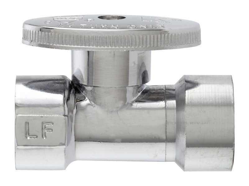 KEENEY - Keeney 1/2 in. FIP in. X 1/2 in. Brass Shut-Off Valve [2057PCLF]