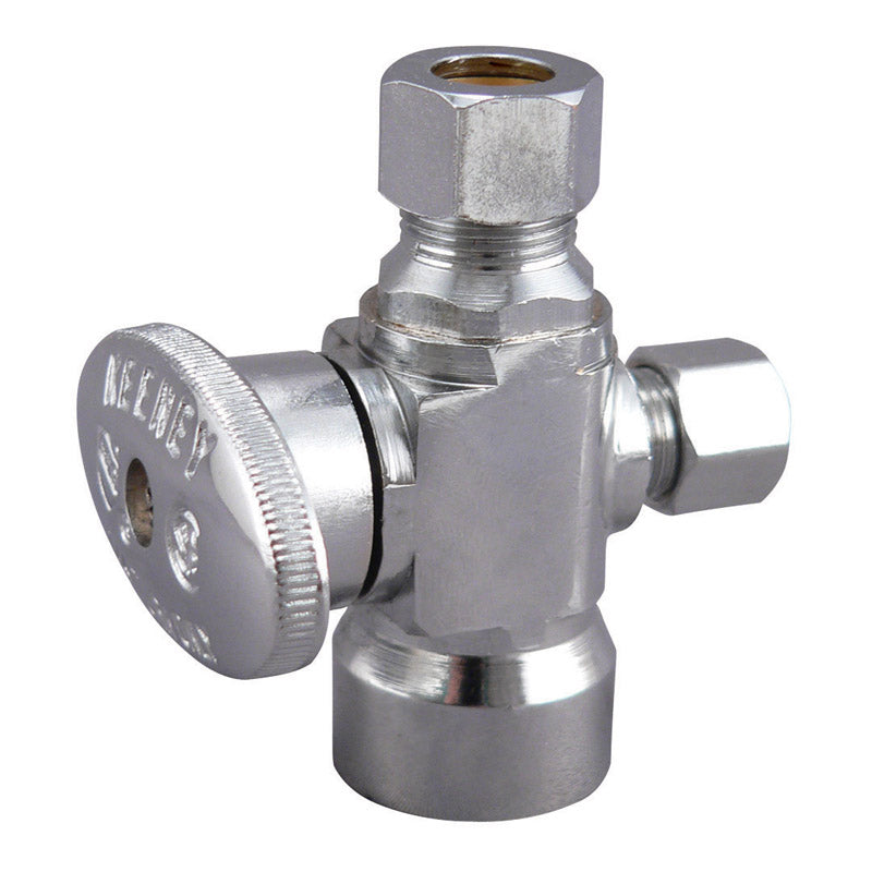 KEENEY - Keeney 1/2 in. FIP in. X 3/8 in. Brass Shut-Off Valve [2902PCLF]