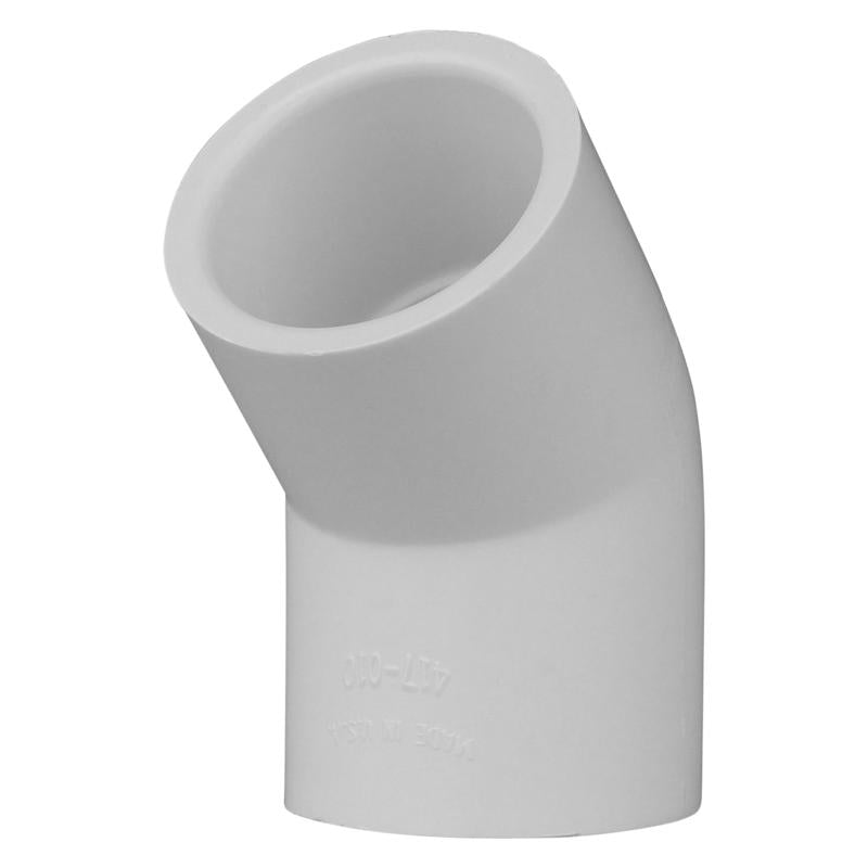 CHARLOTTE PIPE - Charlotte Pipe Schedule 40 1 in. Slip X 1 in. D Slip PVC Elbow 1 pk - Case of 25 [PVC 02309 1000]